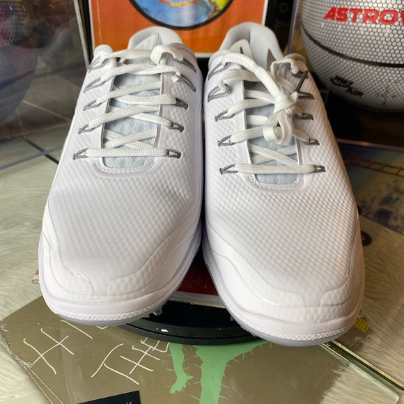 🆕 Nike	React Vapor 2 White Metallic Golf - Mens - Picture 2 of 13